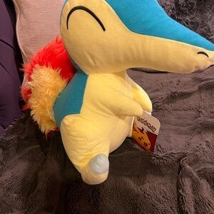 Xlarge Cyndaquil Plush Toy POKEMON 15 inch  tall Official NWT Soft